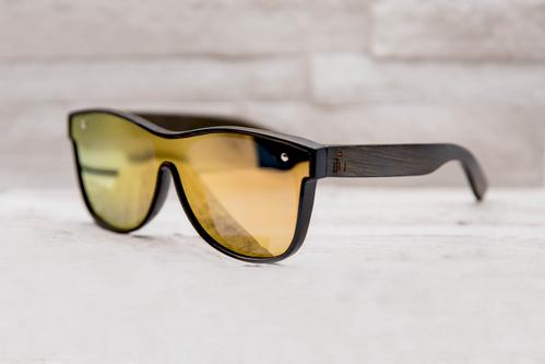 Olu Polarized Wooden Sunglasses