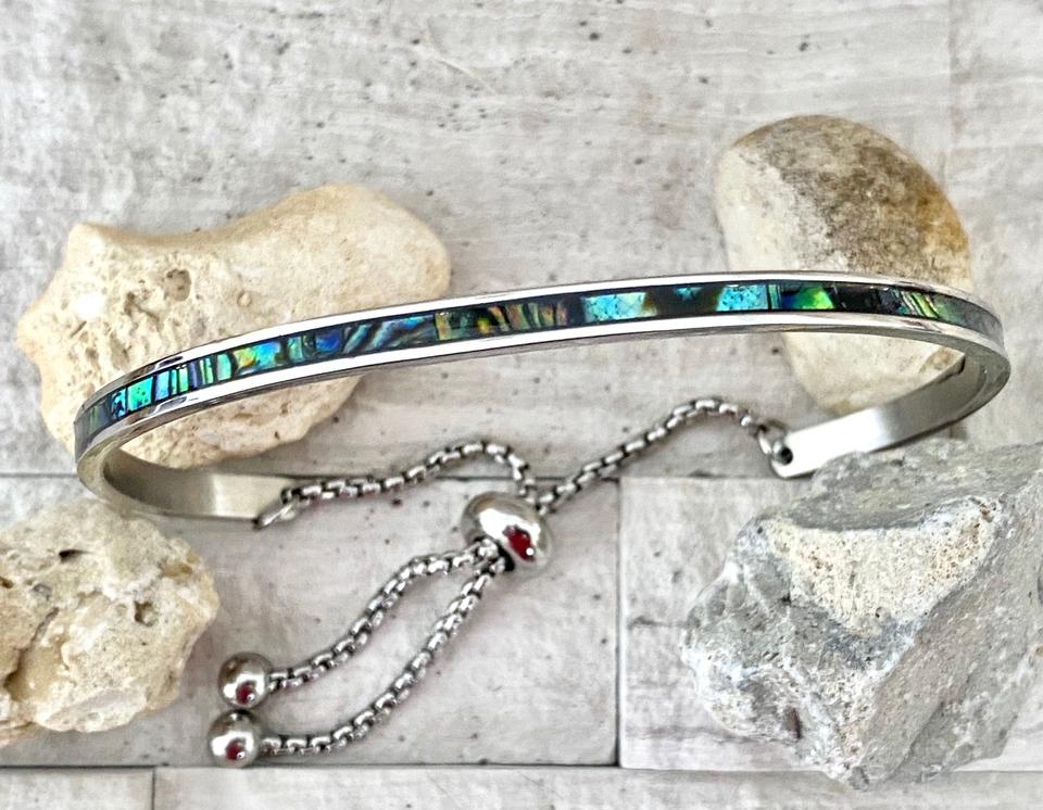 Abalone Drawstring Bracelet