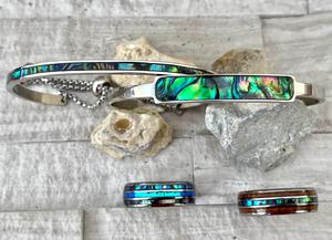 Abalone Drawstring Bracelet