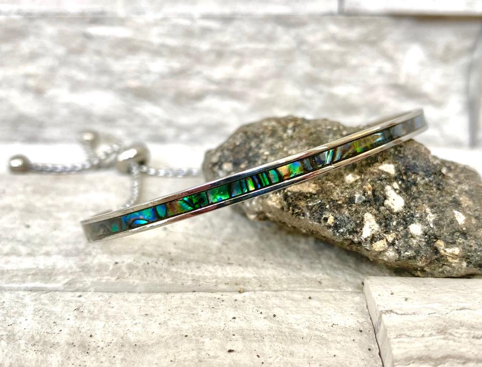 Abalone Drawstring Bracelet