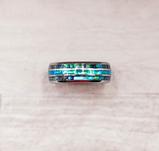 Opal and Abalone Ring