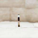 Women's Rose Gold Tungsten Ring