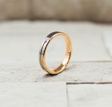 Women's Rose Gold Tungsten Ring