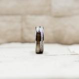 Antler Meteorite Tungsten Ring