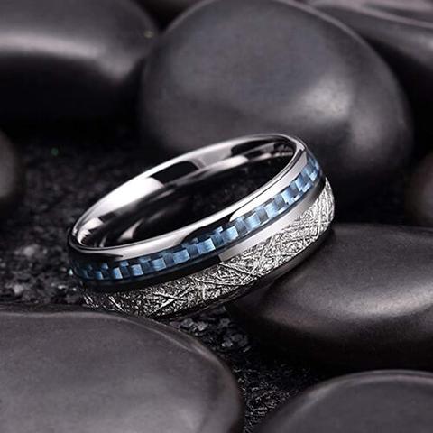 Blue meteorite deals ring