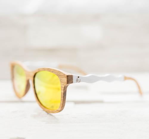 Moana Polarized Wooden Sunglasses