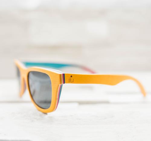 Kahakai Polarized Wooden Sunglasses