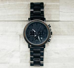 Luxury Black Wooden Watch